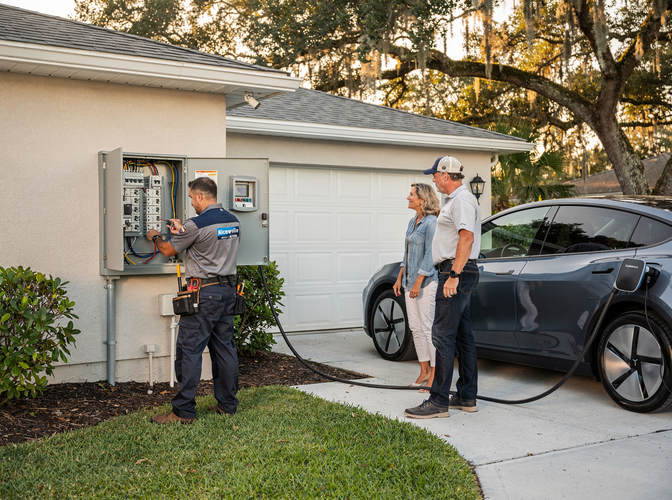 What Niceville Homeowners Should Know About Adding Circuits For EV Chargers